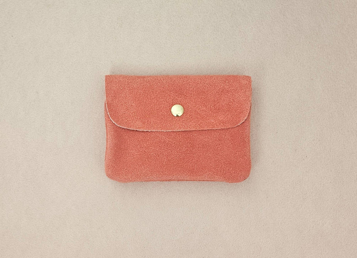 Royal marais - Portemonnaie aus Leder mit Wildlederoptik -div. Farben