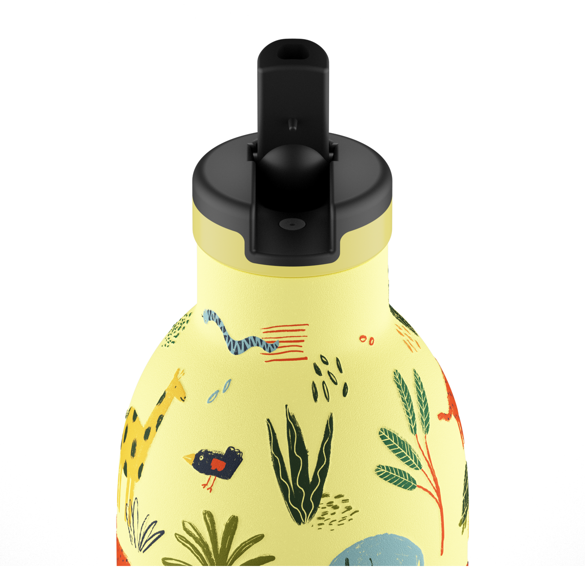 24 Bottles Kinder Isolierflasche | Dschungelfreunde - 330 ml