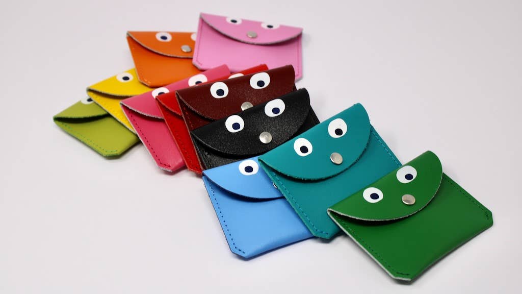 Googly Eye Mini-Geldbörse Ark Colour Design