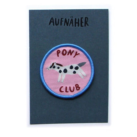 Aufnäher 'Pony Club' von GretasSchwester