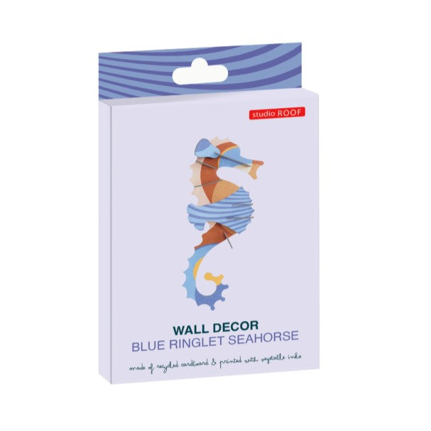 Studio ROOF Sea Creatures 'Blue Ringlet Seahorse'