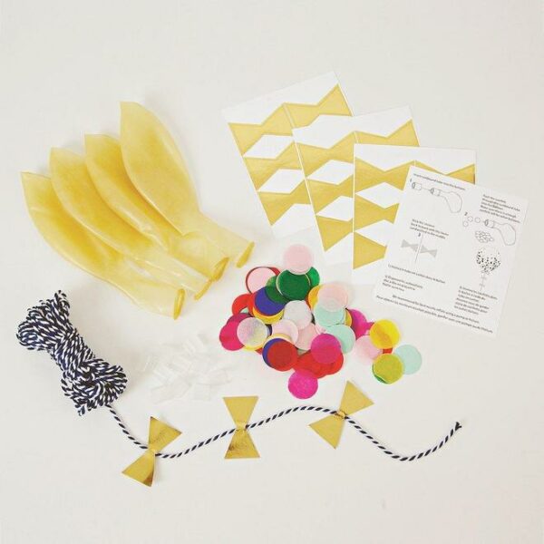 Konfetti-Ballon-Kit 'bright / bunt' MeriMeri