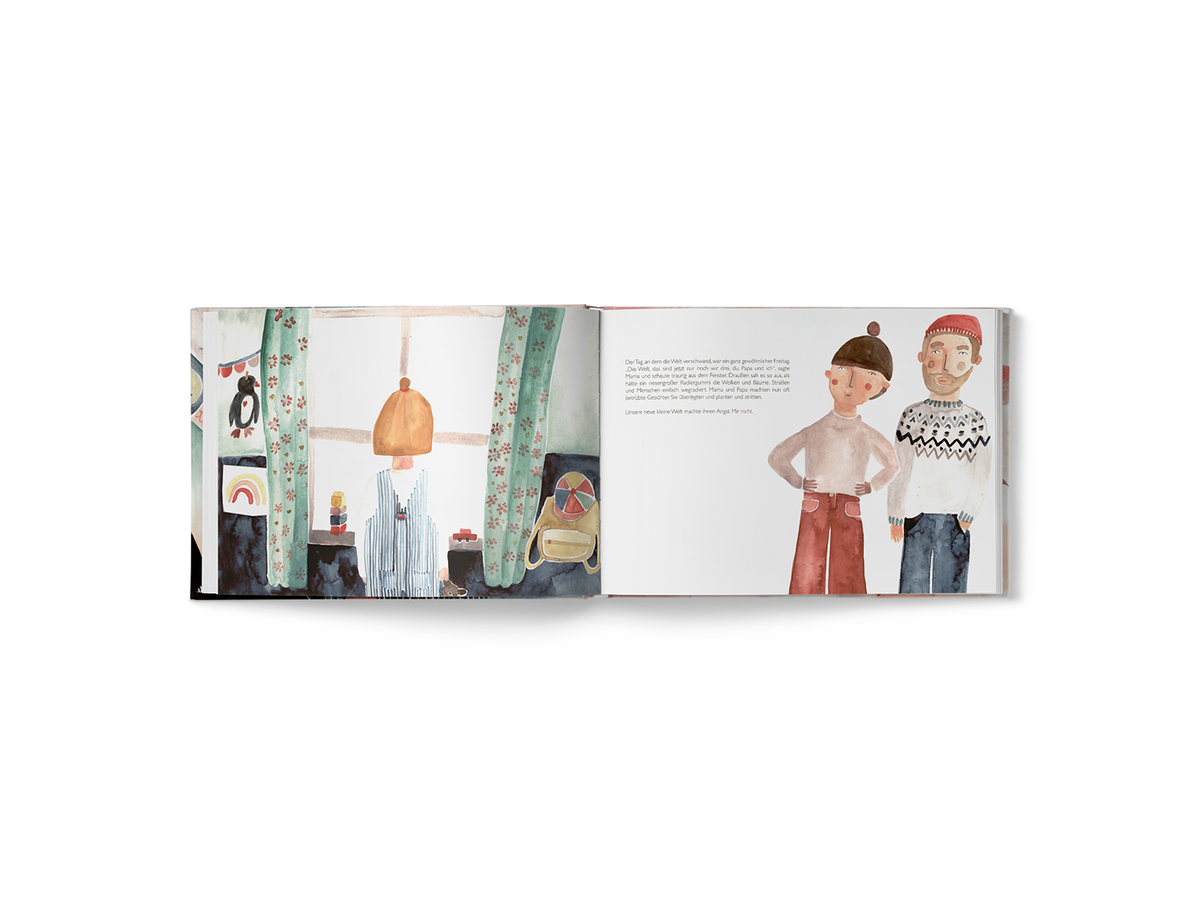Kinderbuch 'DER TAG AN DEM DIE WELT VERSCHWAND'