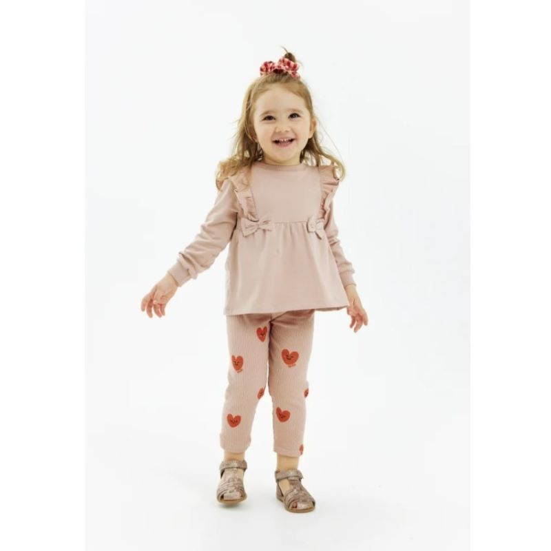THE NEW Siblings Ripp Leggings 'TNSTNynne Adobe Rose'