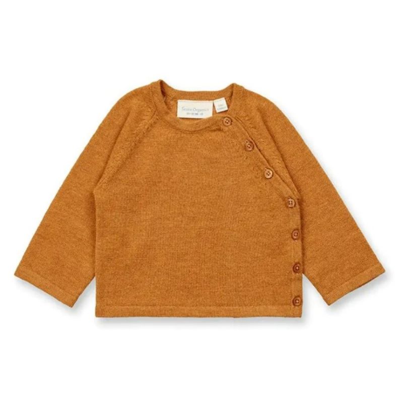 Sense Organics Baby Strickjacke aus Merinowolle 'Picasso' (verschiedene Farben)