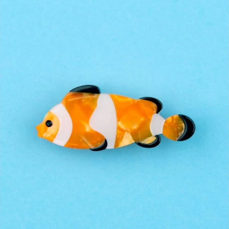 Coucou Suzette Haarclip 'Clownfisch'