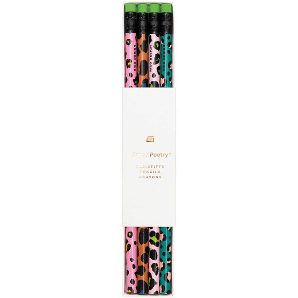Paper Poetry Bleistift Set 'Acid leo'