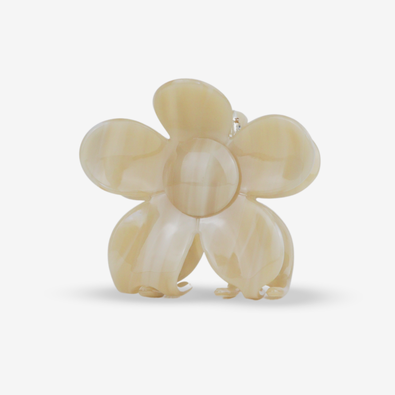 Sasstie Haarklammer 'Bloom Ivory'