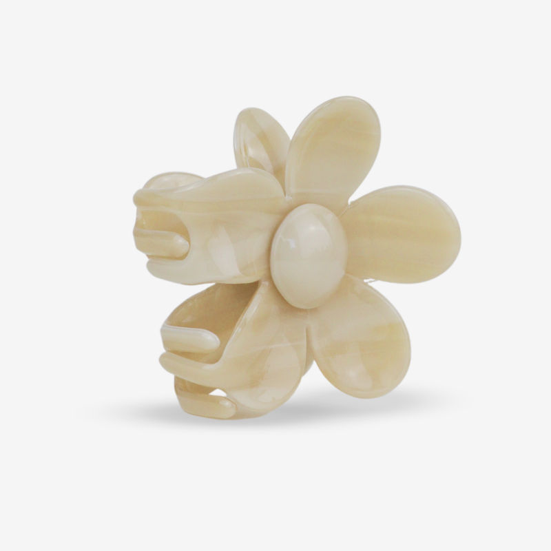 Sasstie Haarklammer 'Bloom Ivory'