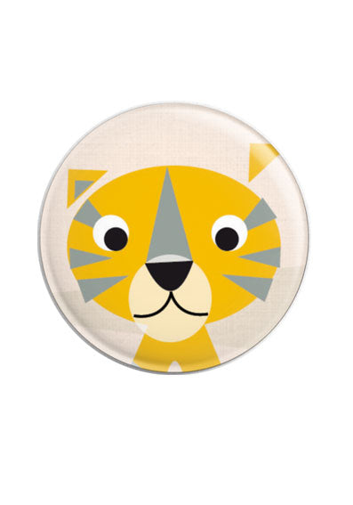 Button 'Kleiner Tiger' Life is delicious