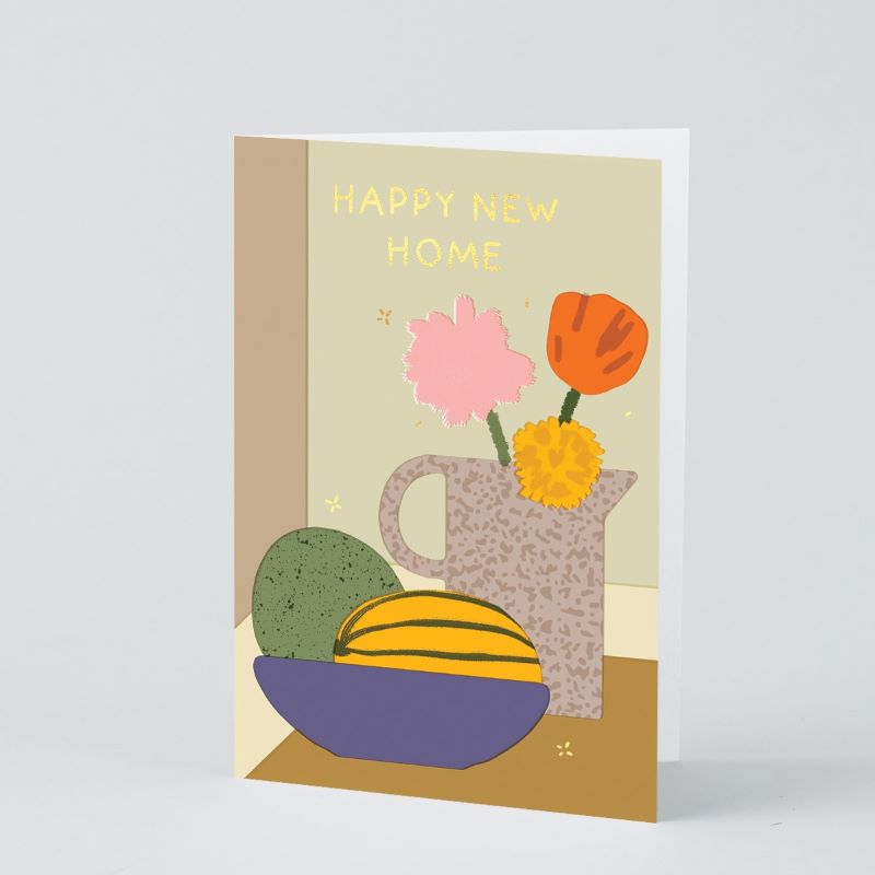 Wrap Klappkarte 'Happy New Home'