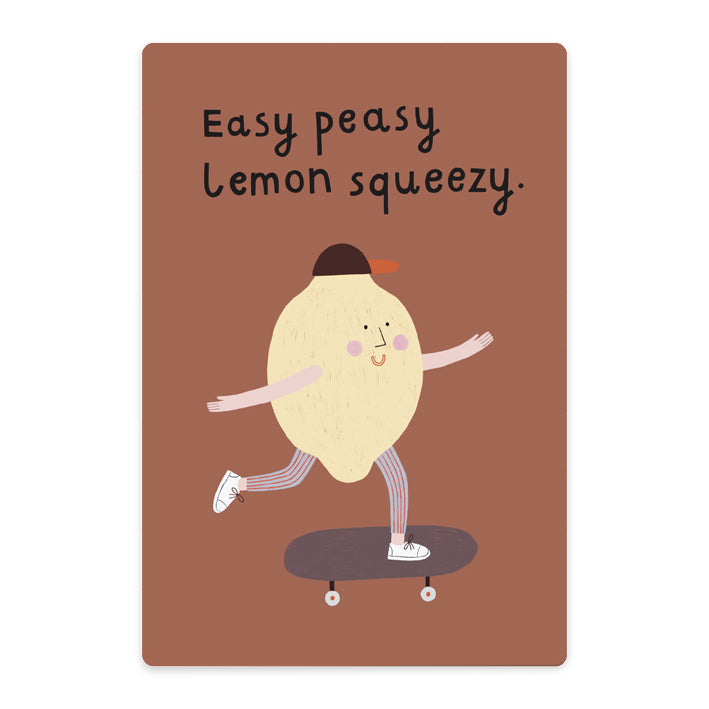 Kleines Schneidebrett 'Easy Peasy Lemon Squeezy' Nuukk