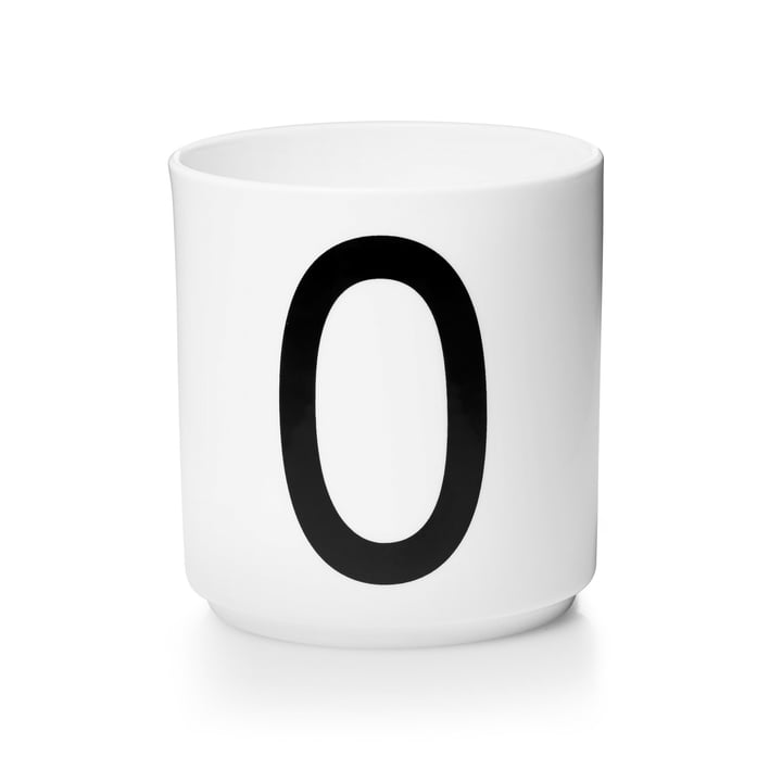 Porzellan Becher Buchstaben DesignLetters Personal Cup