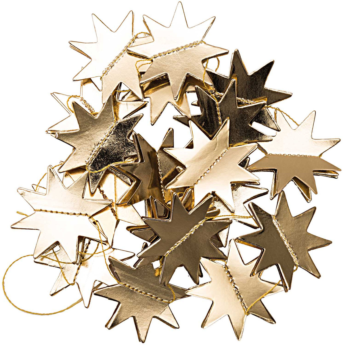 Girlande 'STERNE/GOLD'
