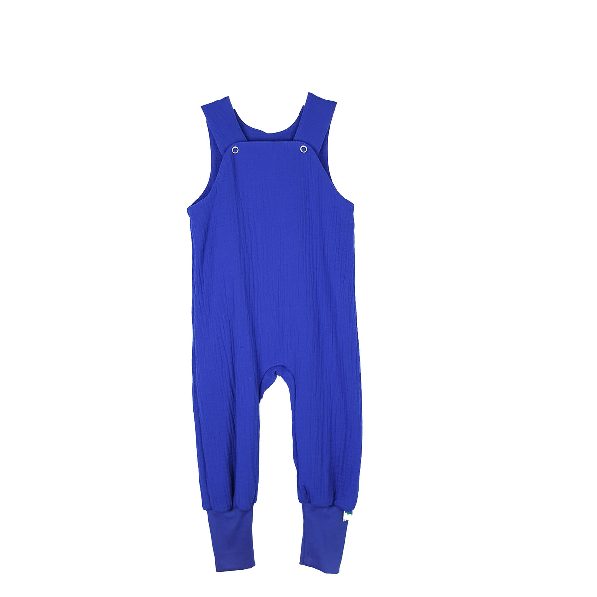 Latzhose Musselin knallblau