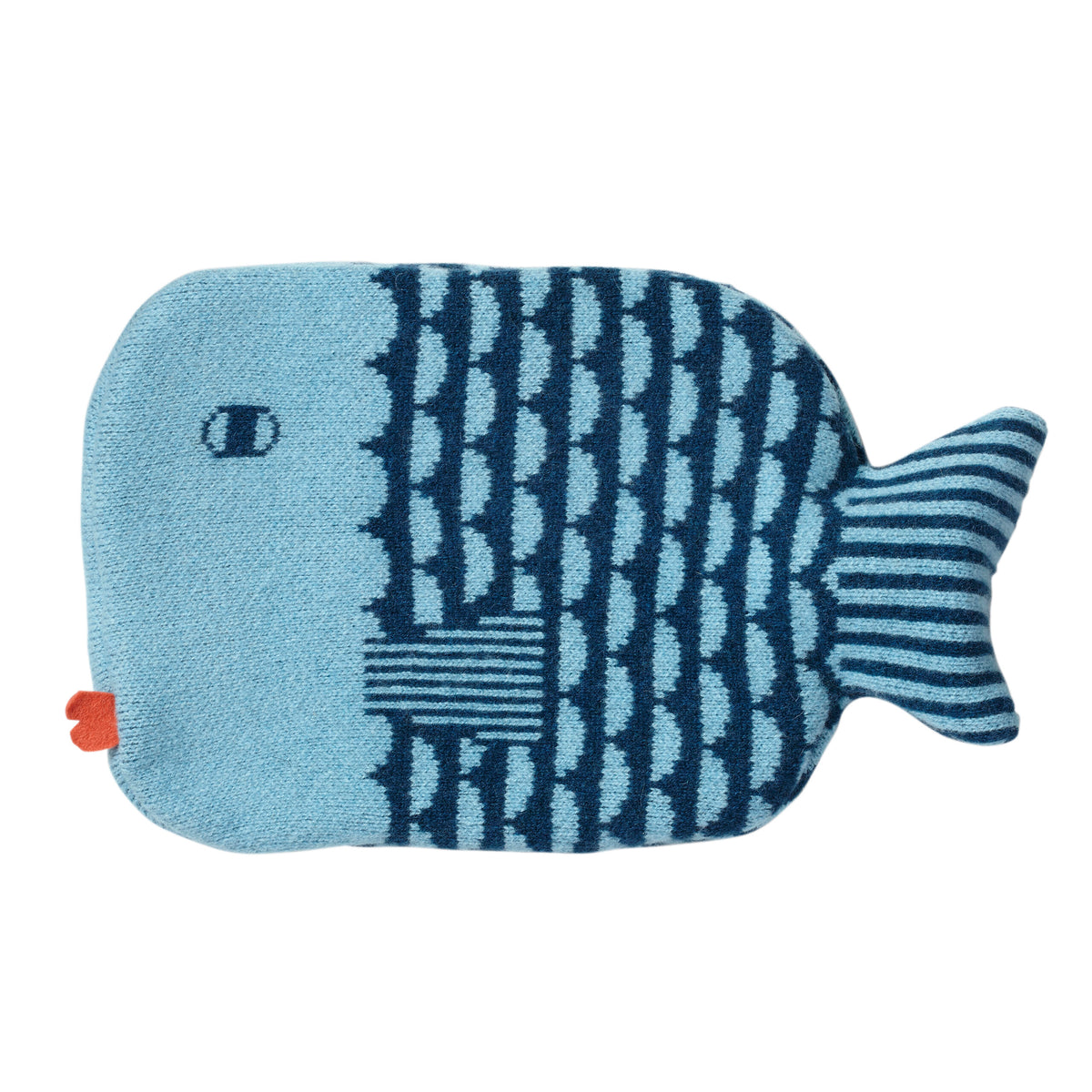 Donna Wilson Wärmflasche 'Finn/blau'