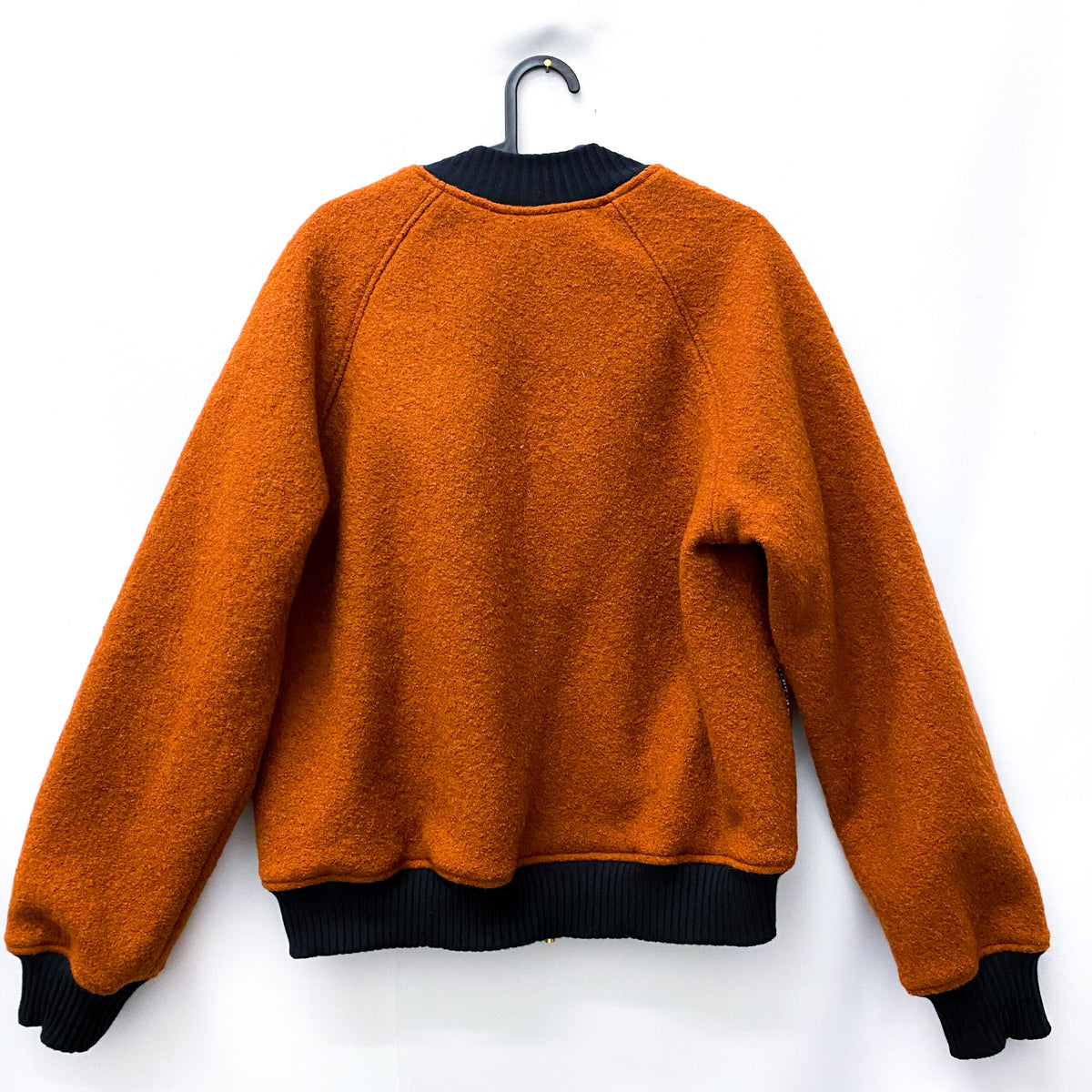 Studio du. Bomberjacke Wollwalk rost/Leo