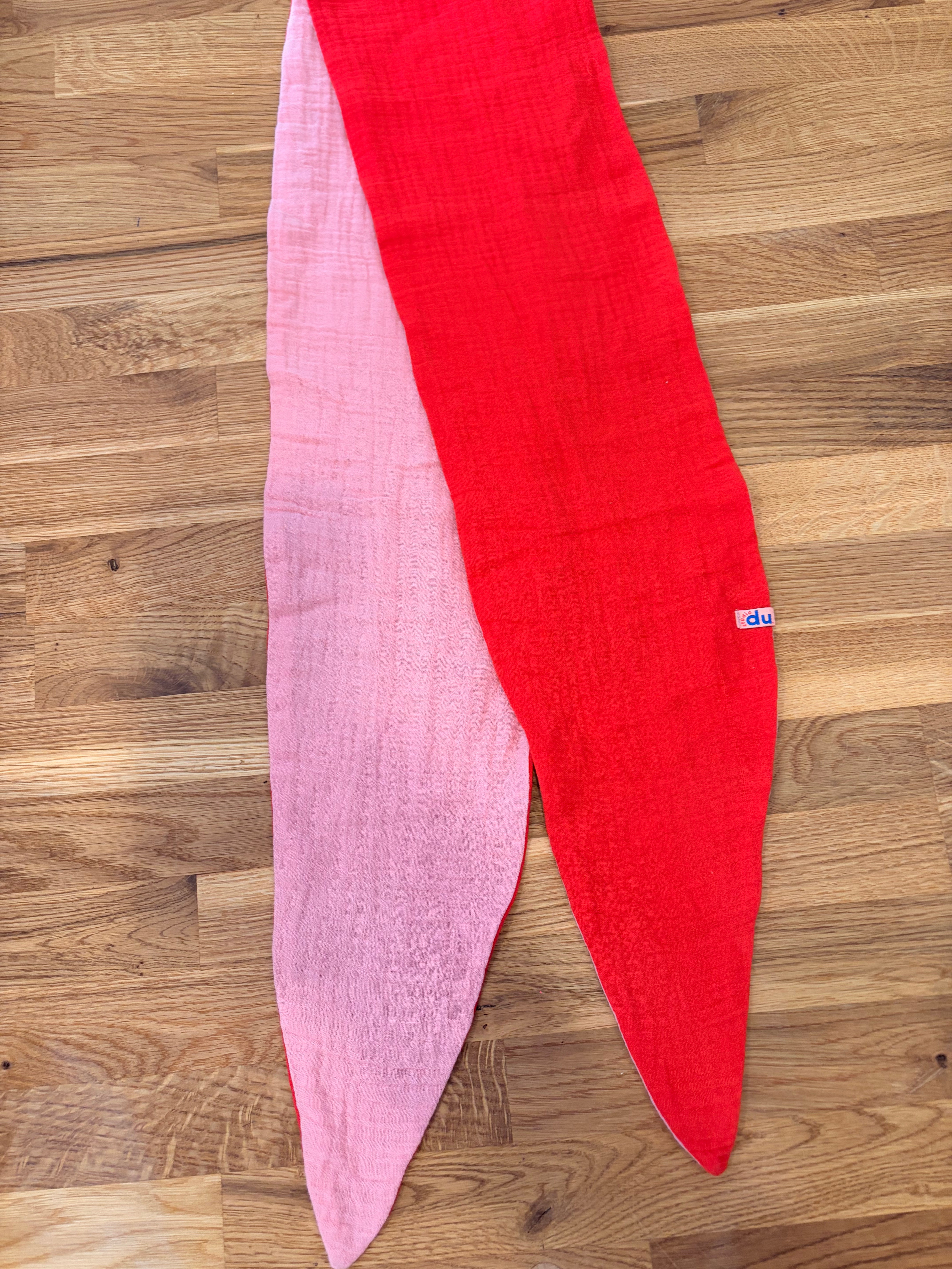 Studio du. Kleines Halstuch Musselin zweifarbig
