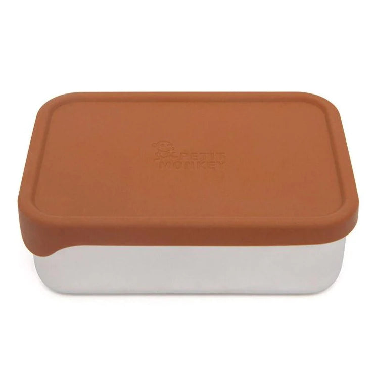 Petit Monkey Lunchbox 'Riley/Baked Clay'
