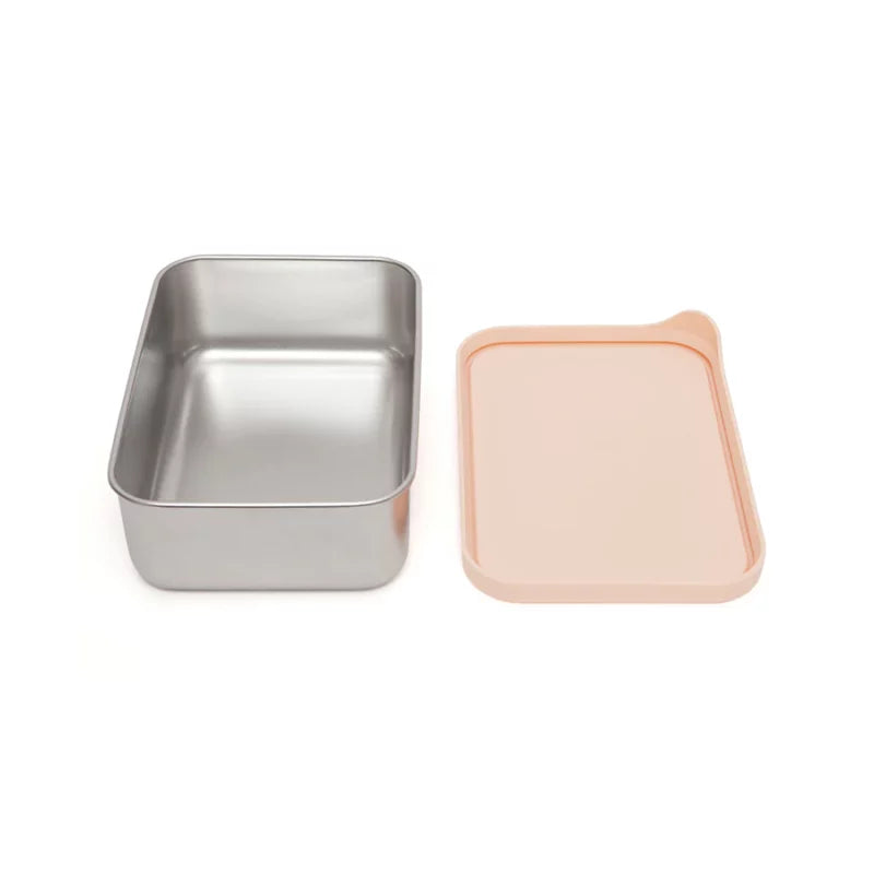 Petit Monkey Lunchbox 'Riley/Dawn Rose'