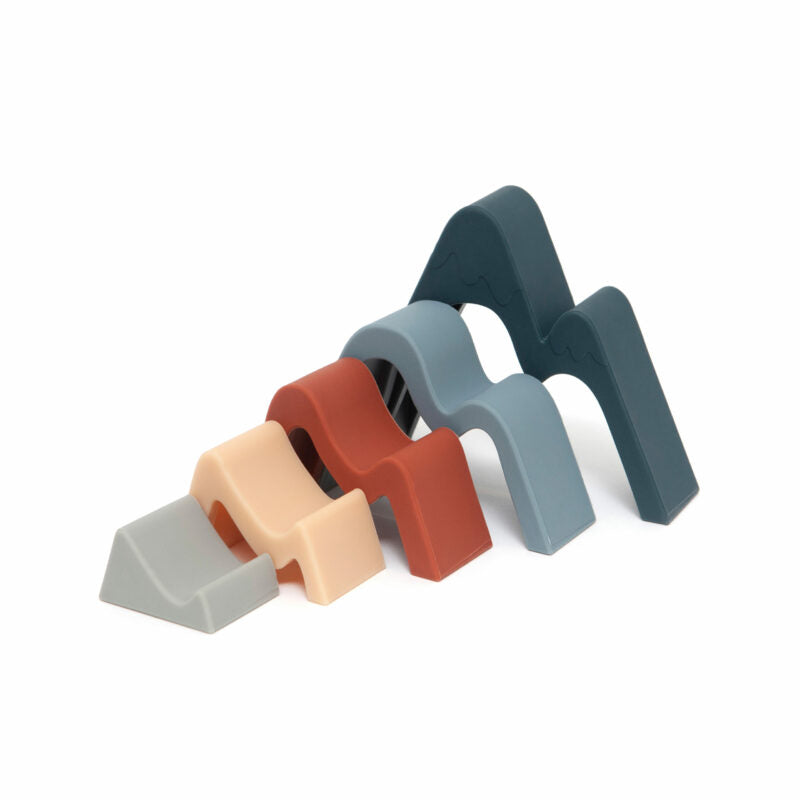 Petit Monkey Stapelspiel 'Mountain/Balsam Blue'