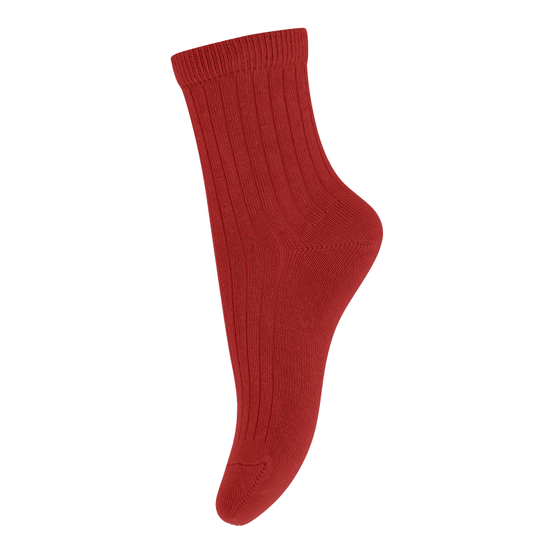 MP Denmark Rippsocken 'Tomato'