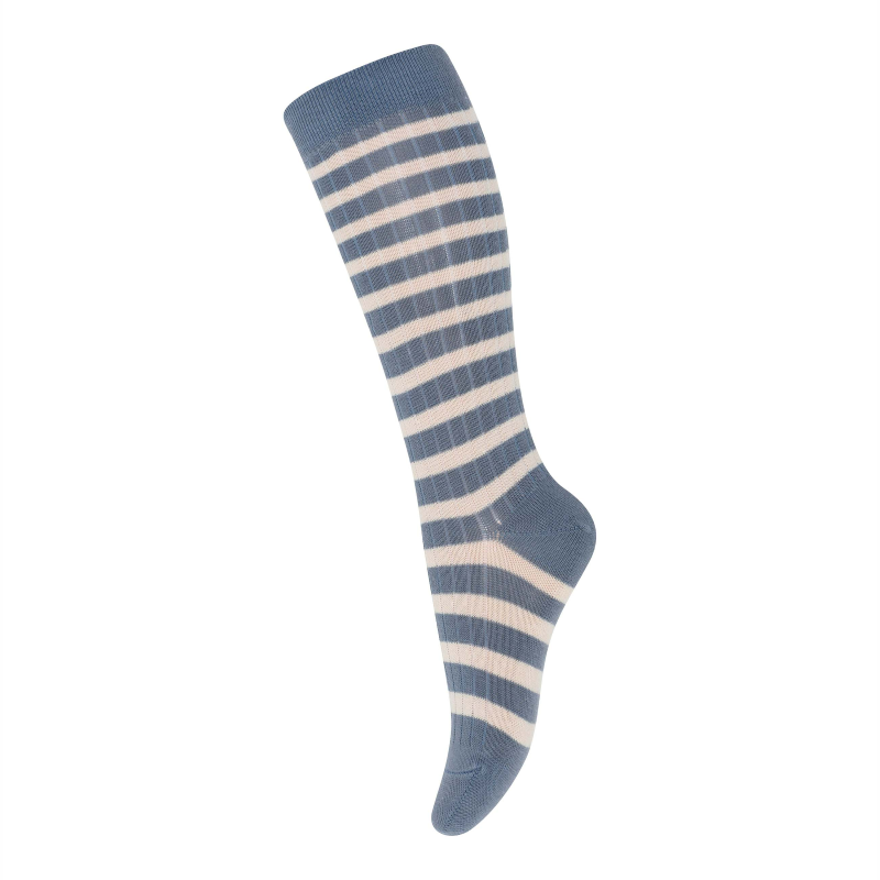MP Denmark Eli Knie Socken 'Stone Blue'