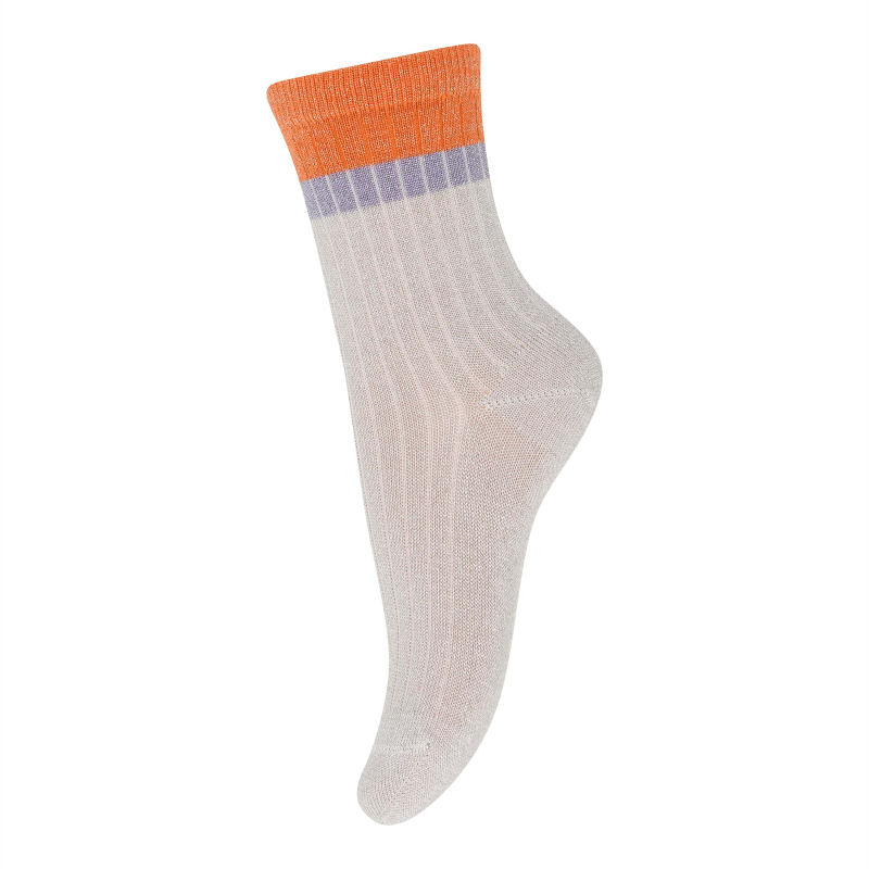 MP Denmark Socken 'Norma Glitter - Champagne'