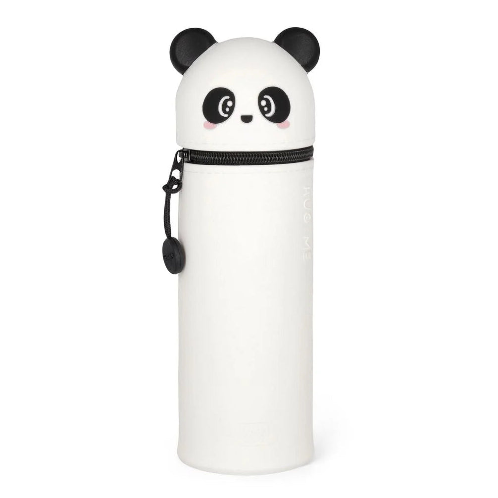 Legami 2-in-1 Federmäppchen aus Silikon Panda „Hug Me“