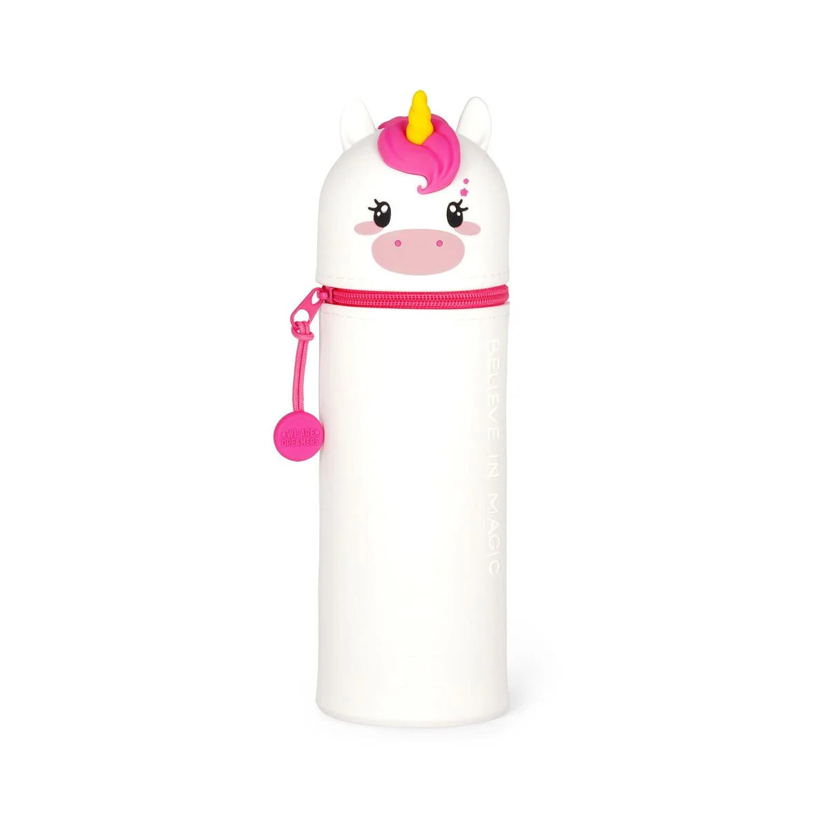 Legami '2-in-1-Federmäppchen aus Silikon Unicorn „Believe in Magic“