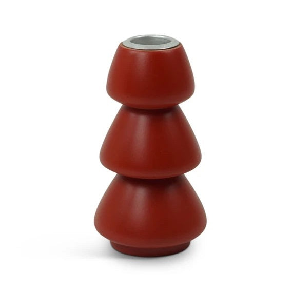 Xmas Kerzenständer 'Rot/12cm'