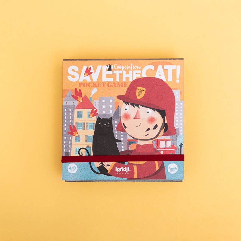 Londji Pocket Game - SAVE THE CAT