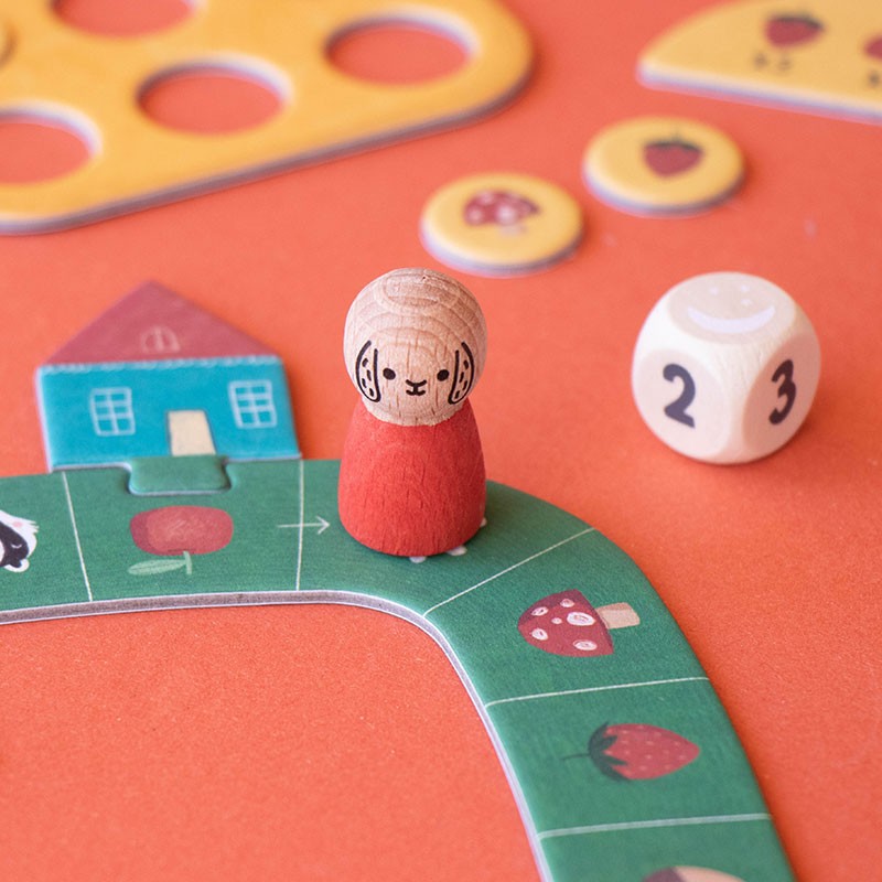 Londji  Tiny Game - STRAWBERRIES