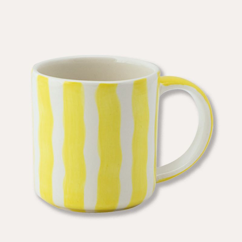 Magazin Minori Becher 'Stripes - spiaggia yellow'