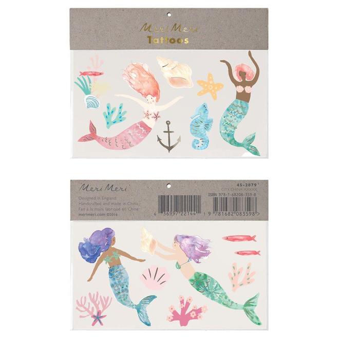 Tattoos 'Mermaid Large' MeriMeri