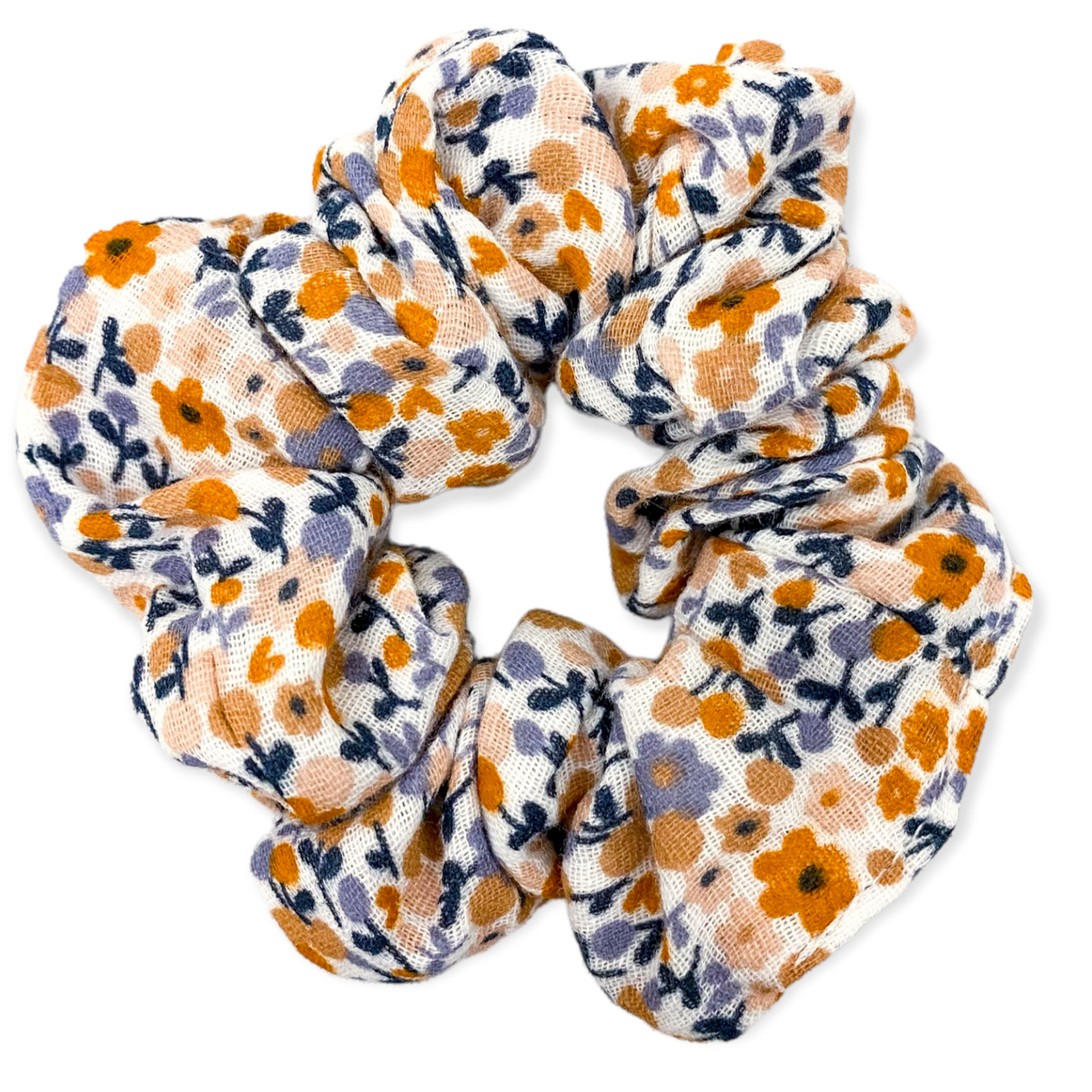 Scrunchie BlümchenMusselin von studio du.