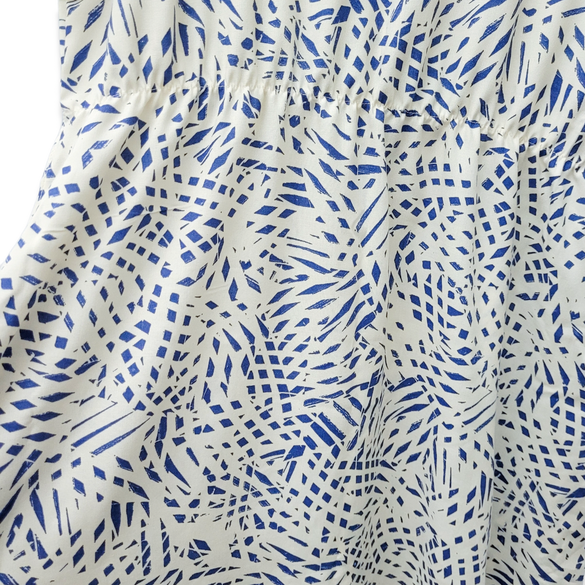 Studio du. MidiKleid aus Viskose creme blau