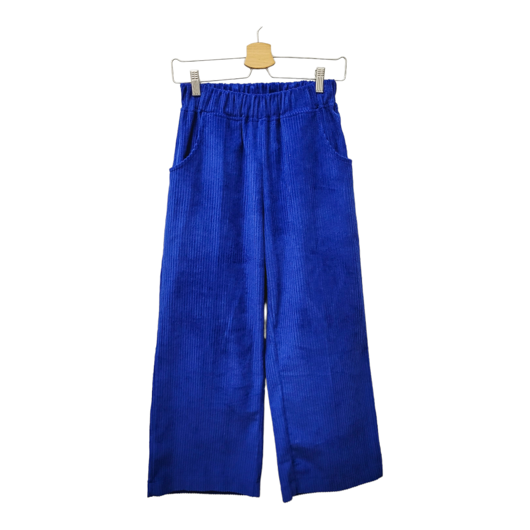 Studio du. CORDULA Cord Culotte Ladies knallblau