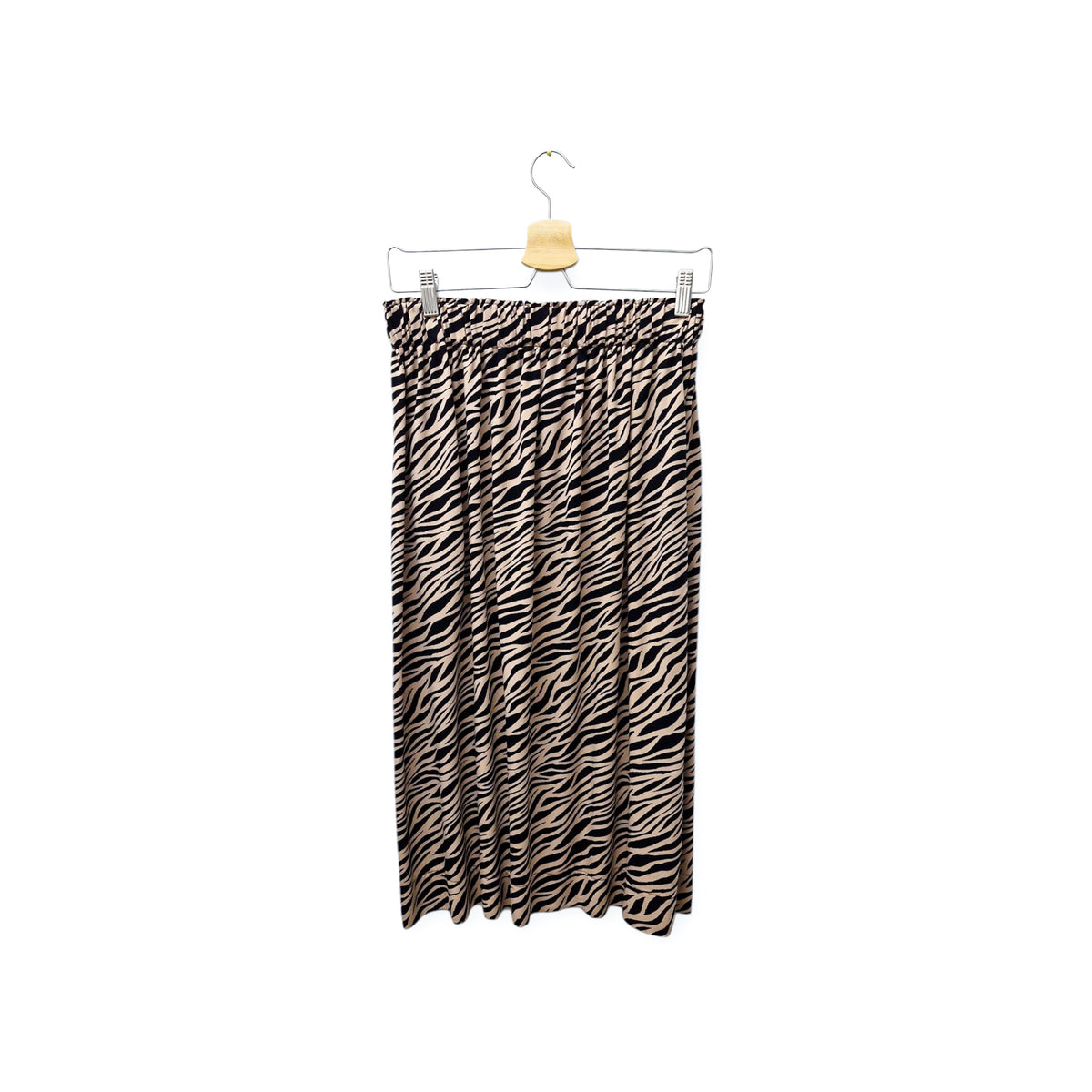 Studio du. Viskoserock 'zebra/beige schwarz'