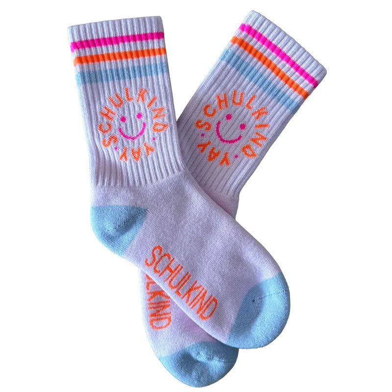 Von Rike Socken 'Schulkind ' pink (Gr. 31-34)