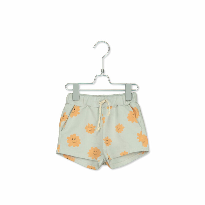 Shorts 'Smiley Clouds/Light Grey' Lötiekids