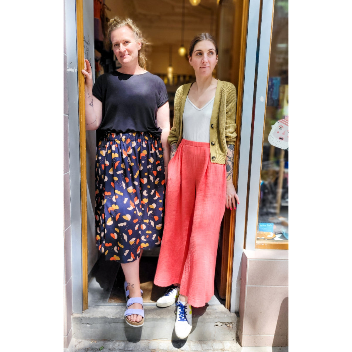Studio du. Culotte Musselin Damen Koralle