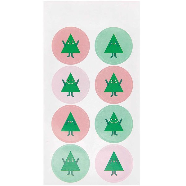 PAPER POETRY Sticker 'TANNENBÄUME'