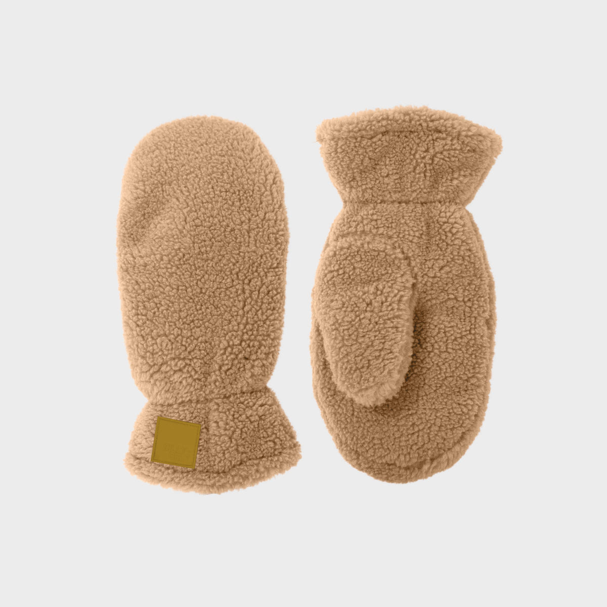 BILLYBELT - Fäustlinge für Erwachsene aus Fleece - Natur