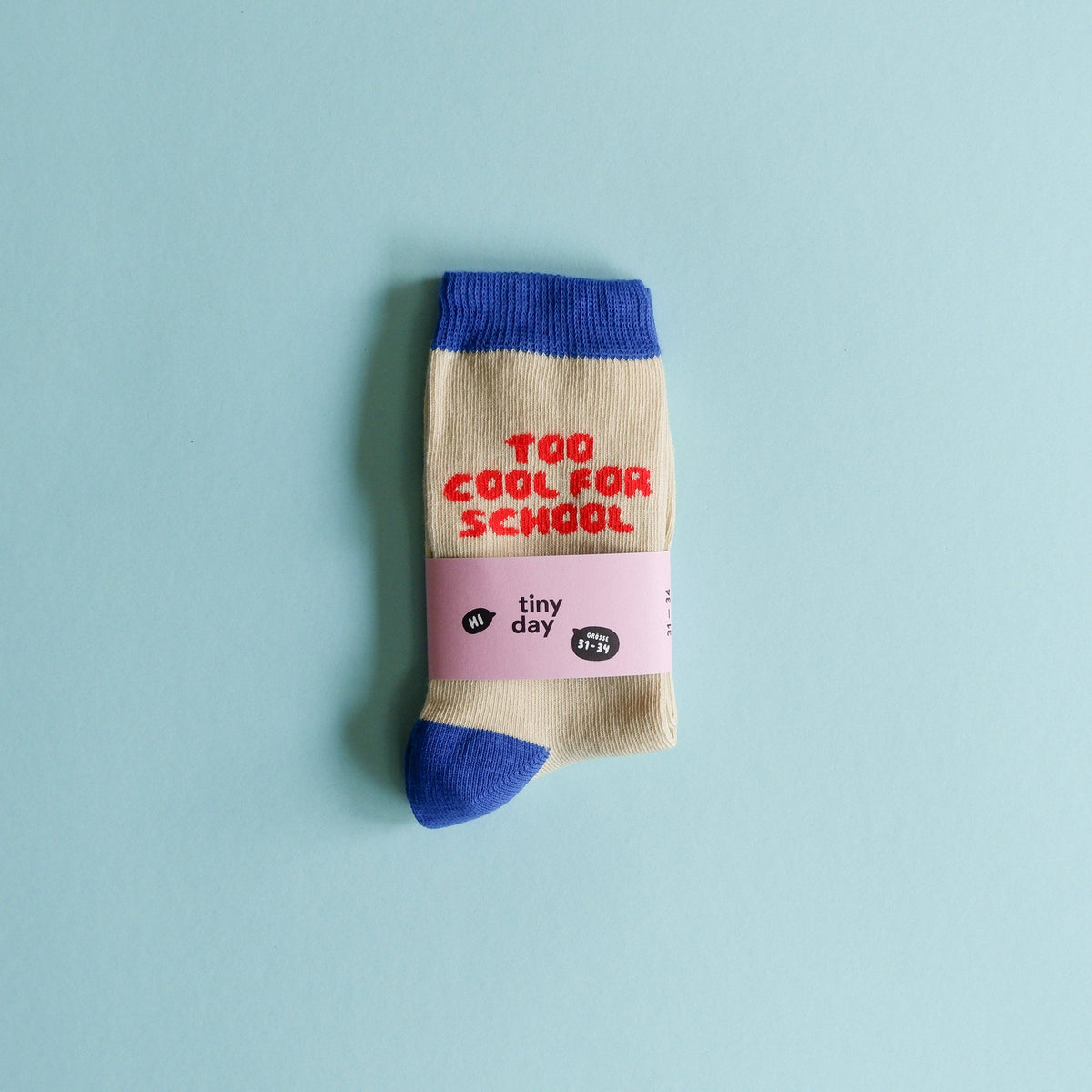 tinyday "too cool for school" Socken