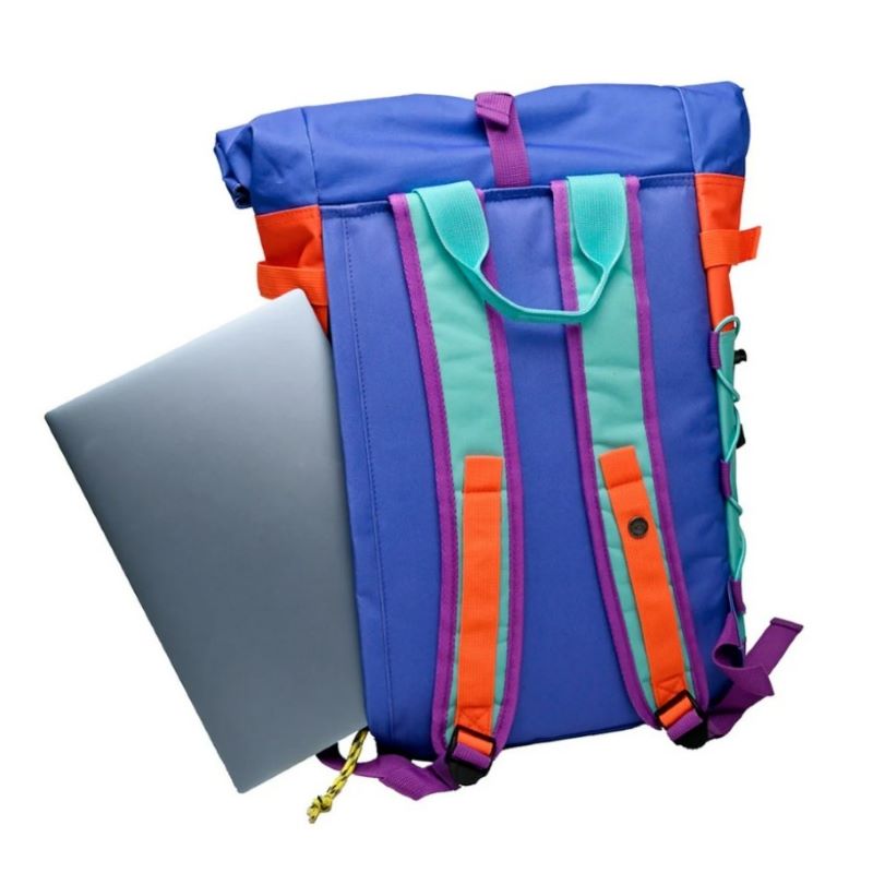 BILLYBELT Rolltop Rucksack 'multicolored'