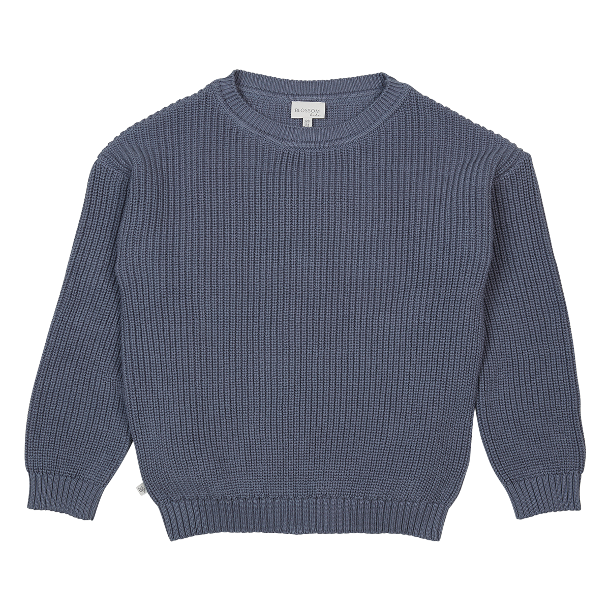 Strickpullover aus BioBaumwolle 'Indigo'