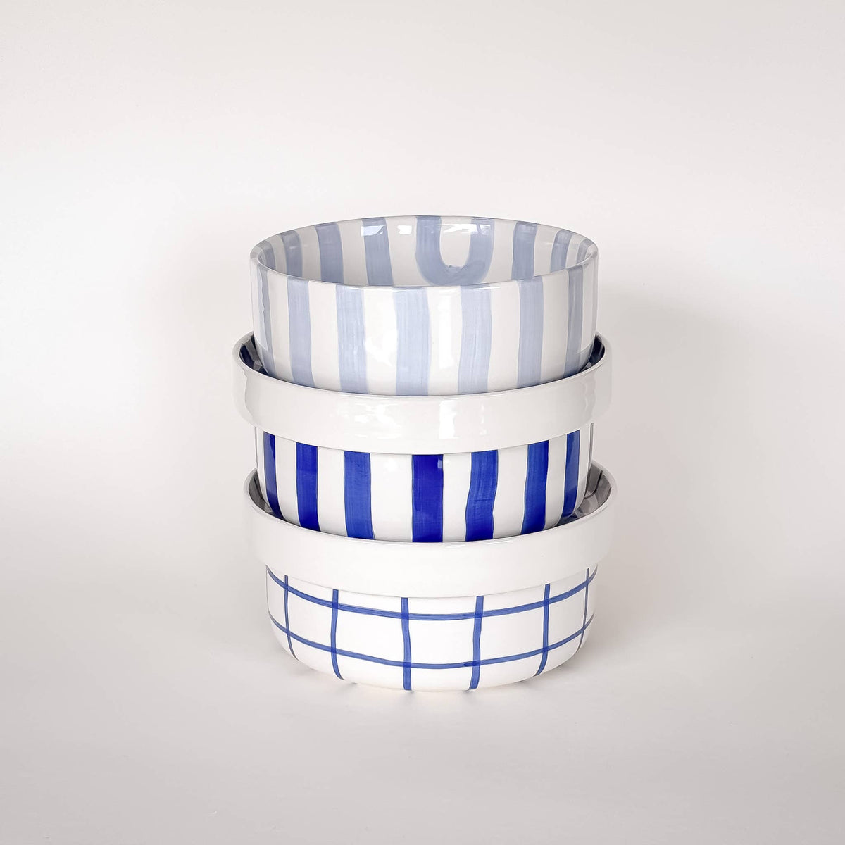 Magazin Minori Schale Stripes - morning azzurro