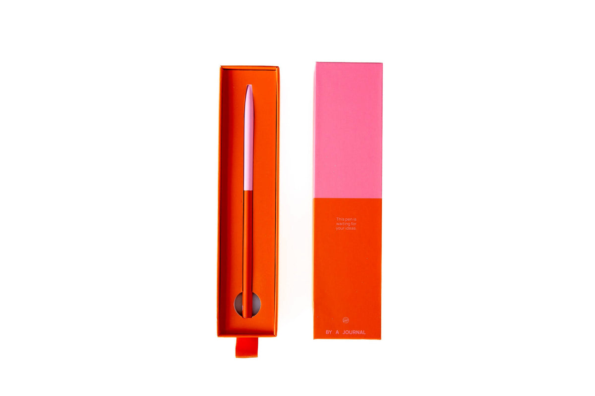 A-Journal - A-Journal Stift – Pink-Rot