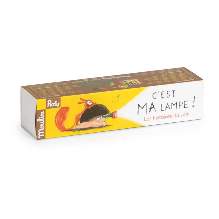 Geschichtentaschenlampe "C'est ma lampe! ' Moulin Roty Eichhörnchen
